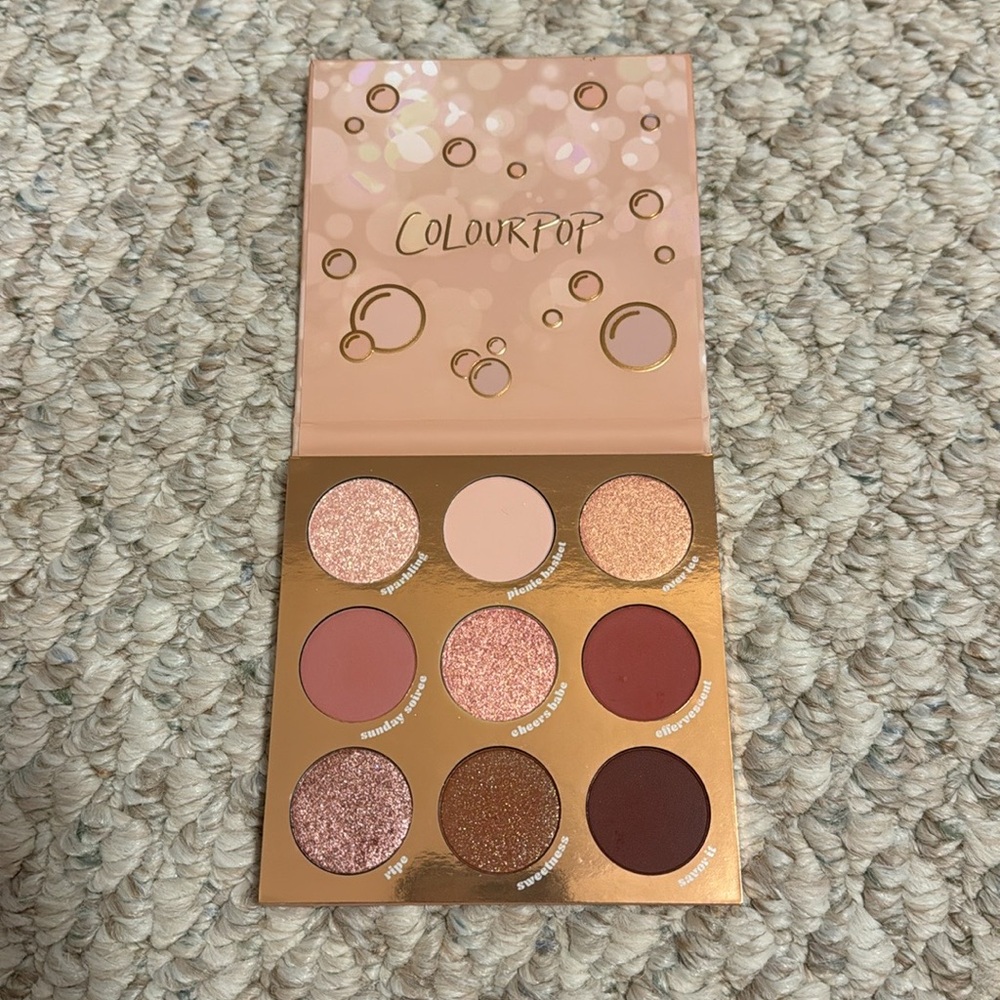 Colourpop By The Rosé Eyeshadow Palette